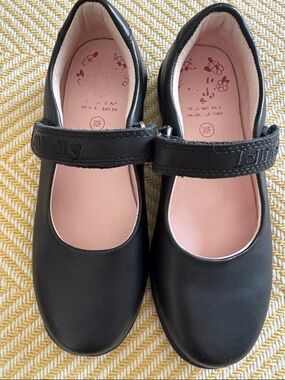 Lelli Kelly Black Mary Jane Shoes with Pink Insoles